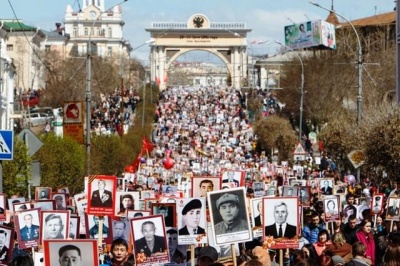 В Бурятии отметили День Победы!
