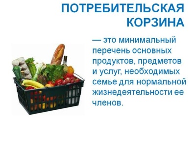 От расчета потребительской корзины откажутся в 2021 году 
