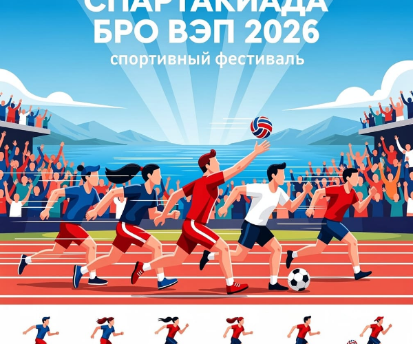 Главный старт лета: Спартакиада БРО ВЭП 2026!