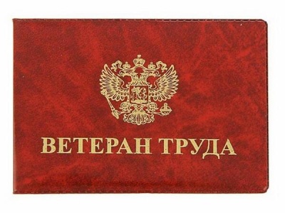  Звание «Ветеран труда»
