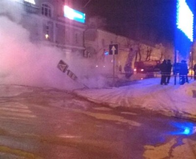 Прорыв на теплосетях