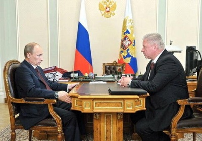 Встреча Президента РФ  и Председателя ФНПР.