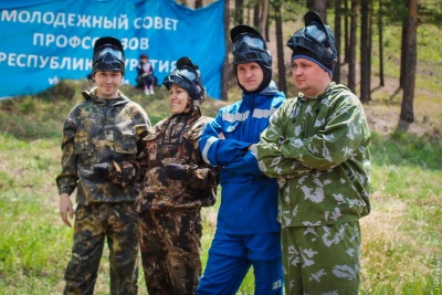 Удача в пейнтболе, улыбается смелым.